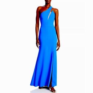 NWT$268 AQUA Scuba One Shoulder Gown size 12